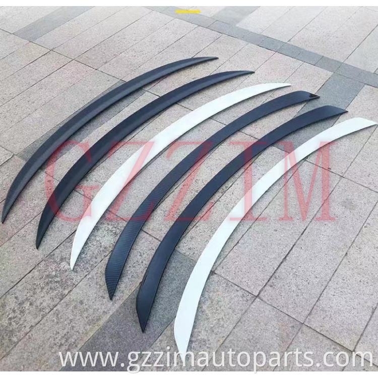 Exterior Accessories ABS Carbon Fiber Ang C63 Styrle Rear Trunk Boot Wing Spoiler For W206 C260 C250